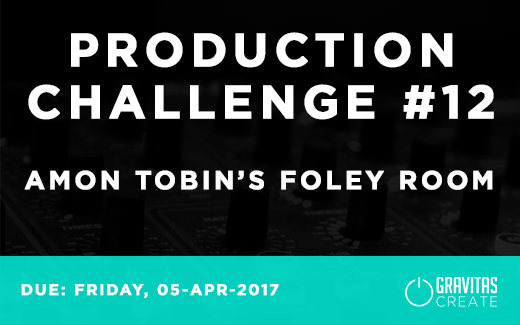 Production Challenge #12: Amon Tobin’s Foley Room